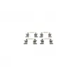 BOSCH 1 987 474 390 - Kit d'accessoires, plaquette de frein à disque
