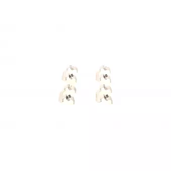 Kit d'accessoires, plaquette de frein à disque BOSCH 1 987 474 394