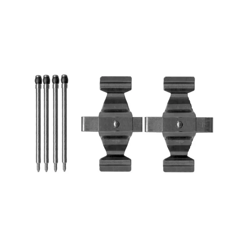 Kit d'accessoires, plaquette de frein à disque BOSCH 1 987 474 411 - Visuel 2