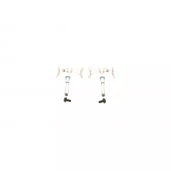 Kit d'accessoires, plaquette de frein à disque BOSCH 1 987 474 418