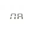 BOSCH 1 987 474 420 - Kit d'accessoires, plaquette de frein à disque