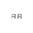 BOSCH 1 987 474 421 - Kit d'accessoires, plaquette de frein à disque