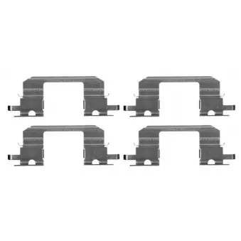 Kit d'accessoires, plaquette de frein à disque BOSCH 1 987 474 427