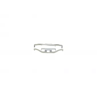 BOSCH 1 987 474 434 - Kit d'accessoires, plaquette de frein à disque
