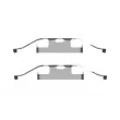 BOSCH 1 987 474 434 - Kit d'accessoires, plaquette de frein à disque