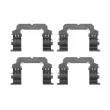 BOSCH 1 987 474 462 - Kit d'accessoires, plaquette de frein à disque