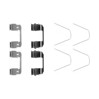 BOSCH 1 987 474 466 - Kit d'accessoires, plaquette de frein à disque