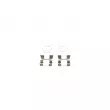 BOSCH 1 987 474 466 - Kit d'accessoires, plaquette de frein à disque