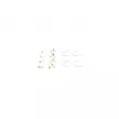 BOSCH 1 987 474 466 - Kit d'accessoires, plaquette de frein à disque
