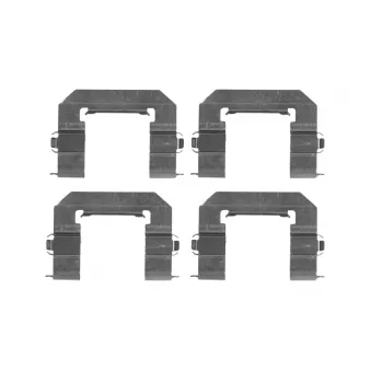 Kit d'accessoires, plaquette de frein à disque BOSCH 1 987 474 473