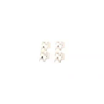 Kit d'accessoires, plaquette de frein à disque BOSCH 1 987 474 481 pour MERCEDES-BENZ CLASSE A 2.0 CDTI 4x4 - 170cv