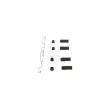 BOSCH 1 987 474 483 - Kit d'accessoires, plaquette de frein à disque