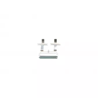 BOSCH 1 987 474 485 - Kit d'accessoires, plaquette de frein à disque