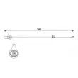 BOSCH 1 987 474 509 - Contact d'avertissement, usure des plaquettes de frein