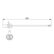 BOSCH 1 987 474 511 - Contact d'avertissement, usure des plaquettes de frein