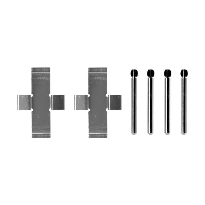 Kit d'accessoires, plaquette de frein à disque BOSCH 1 987 474 600 - Visuel 1