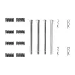 BOSCH 1 987 474 603 - Kit d'accessoires, plaquette de frein à disque