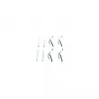 BOSCH 1 987 474 604 - Kit d'accessoires, plaquette de frein à disque