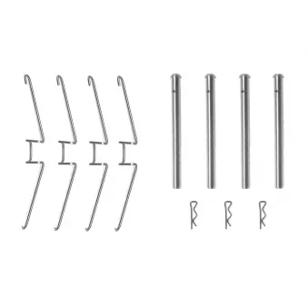 Kit d'accessoires, plaquette de frein à disque BOSCH 1 987 474 611