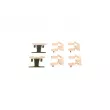 BOSCH 1 987 474 620 - Kit d'accessoires, plaquette de frein à disque