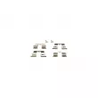 BOSCH 1 987 474 641 - Kit d'accessoires, plaquette de frein à disque