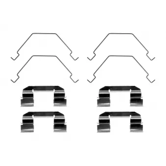 BOSCH 1 987 474 642 - Kit d'accessoires, plaquette de frein à disque