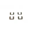 BOSCH 1 987 474 650 - Kit d'accessoires, plaquette de frein à disque