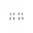 BOSCH 1 987 474 650 - Kit d'accessoires, plaquette de frein à disque