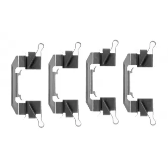 BOSCH 1 987 474 656 - Kit d'accessoires, plaquette de frein à disque
