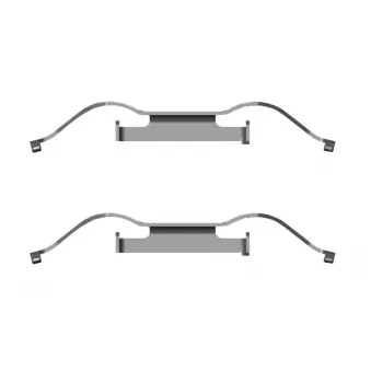 Kit d'accessoires, plaquette de frein à disque BOSCH OEM 7H0615295