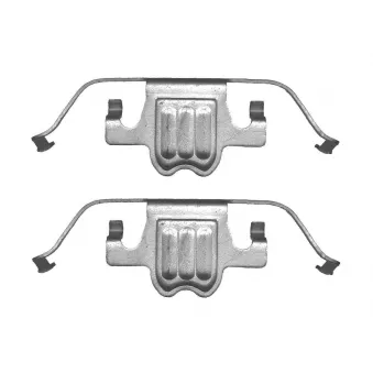 Kit d'accessoires, plaquette de frein à disque BOSCH 1 987 474 693