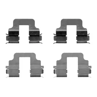 BOSCH 1 987 474 703 - Kit d'accessoires, plaquette de frein à disque