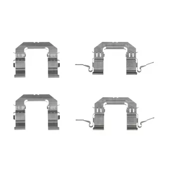 BOSCH 1 987 474 708 - Kit d'accessoires, plaquette de frein à disque