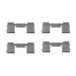 BOSCH 1 987 474 711 - Kit d'accessoires, plaquette de frein à disque