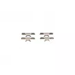 BOSCH 1 987 474 711 - Kit d'accessoires, plaquette de frein à disque