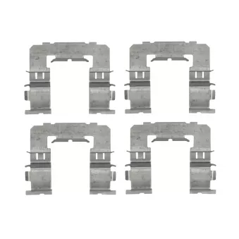 BOSCH 1 987 474 717 - Kit d'accessoires, plaquette de frein à disque