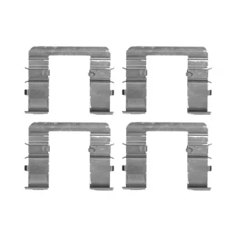 BOSCH 1 987 474 718 - Kit d'accessoires, plaquette de frein à disque