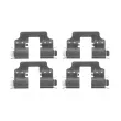 BOSCH 1 987 474 722 - Kit d'accessoires, plaquette de frein à disque