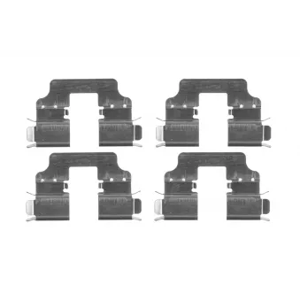 Kit d'accessoires, plaquette de frein à disque BOSCH OEM 43022SMGE00