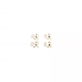 Kit d'accessoires, plaquette de frein à disque BOSCH [1 987 474 738]