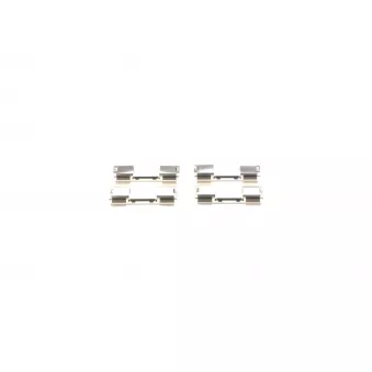Kit d'accessoires, plaquette de frein à disque BOSCH 1 987 474 746