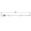 BOSCH 1 987 474 941 - Contact d'avertissement, usure des plaquettes de frein