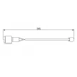 BOSCH 1 987 474 951 - Contact d'avertissement, usure des plaquettes de frein