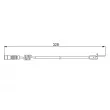 BOSCH 1 987 474 964 - Contact d'avertissement, usure des plaquettes de frein