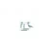 BOSCH 1 987 475 136 - Kit d'accessoires, mâchoires de frein de stationnement