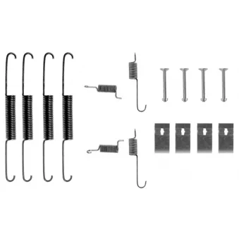 BOSCH 1 987 475 168 - Kit d'accessoires, mâchoire de frein