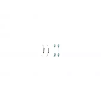 Kit d'accessoires, mâchoire de frein BOSCH 1 987 475 201