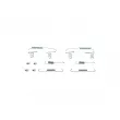BOSCH 1 987 475 205 - Kit d'accessoires, mâchoire de frein