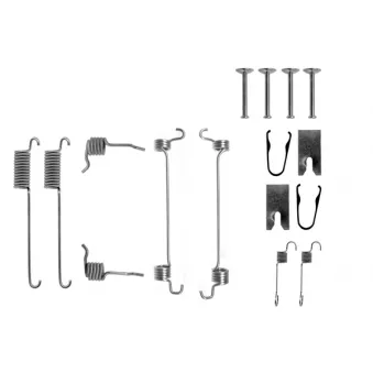 Kit d'accessoires, mâchoire de frein BOSCH 1 987 475 221