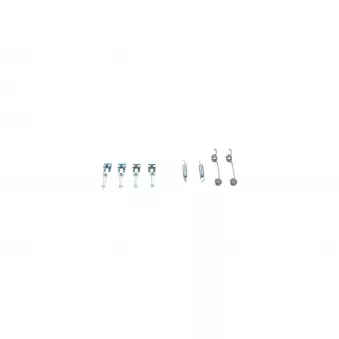 BOSCH 1 987 475 268 - Kit d'accessoires, mâchoire de frein